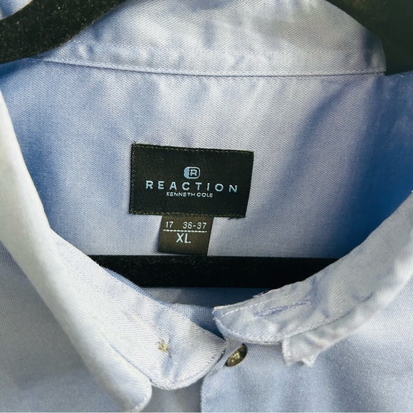 Reaction Kenneth Cole Men’s XL Button-Down Dress Shirt NWT - Picture 3 of 6